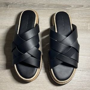Black sandals